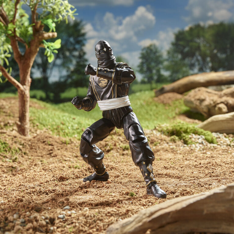 Power Rangers Lightning Collection Mighty Morphin Ninja Black Ranger