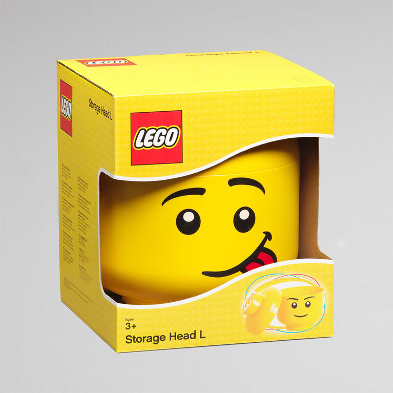 LEGO Large Storage Silly Boy Head