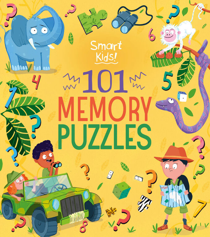 Smart Kids! 101 Memory Puzzles - Édition anglaise