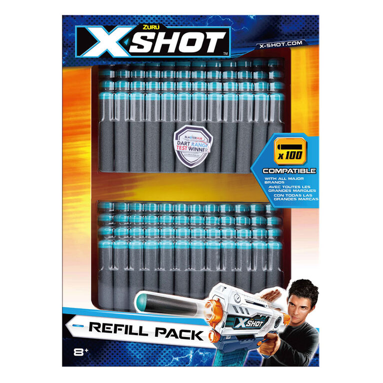 X-Shot Excel Foam Darts Refill Pack 100 Darts