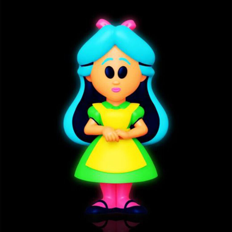 Figurine en Vinyle Alice (Blacklight) par Funko SODA! Alice in Wonderland - Notre exclusivité