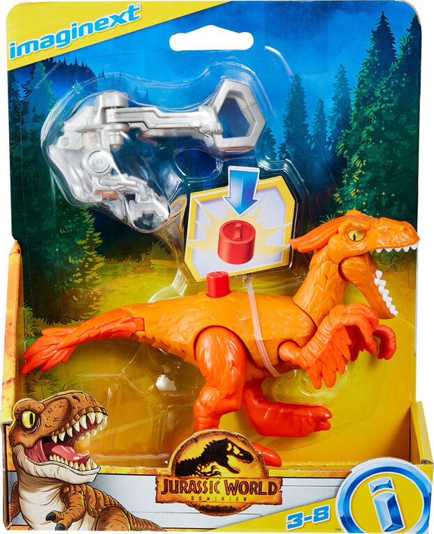 Imaginext Jurassic World Dominion Pyroraptor Dinosaur Preschool Toy