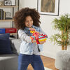 Marvel Avengers Mech Strike, Gant lance-fléchette de Iron Man, jouet de déguisement, 3 fléchettes NERF
