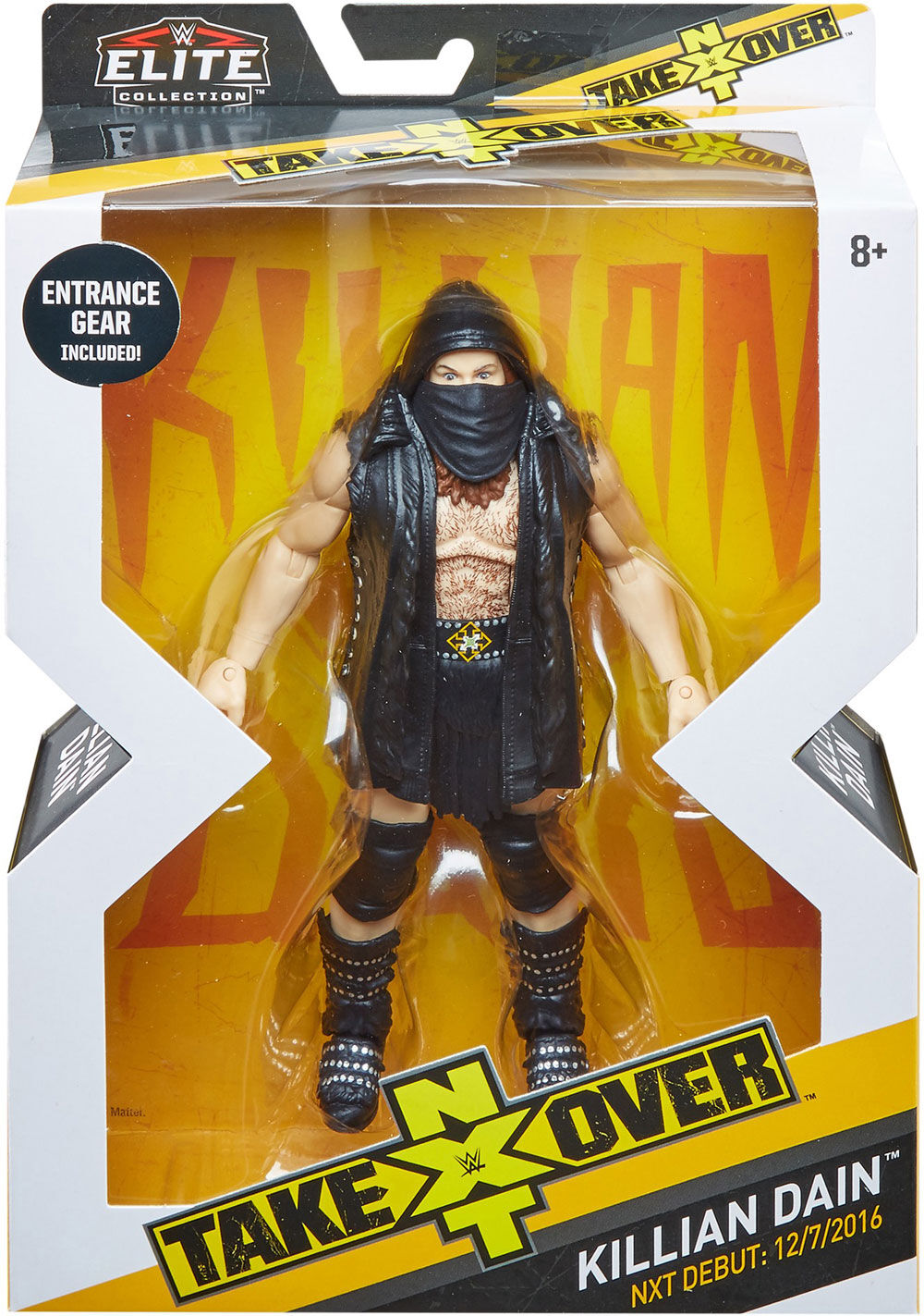 WWE NXT TakeOver Killian Dain Elite Collection Action Figure