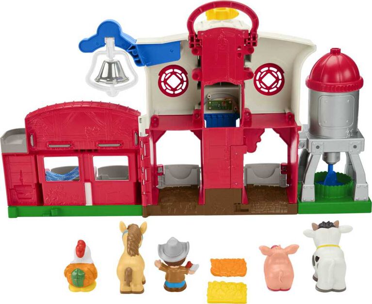 Little people Pack Of 8 Farm Animal Figures Multicolor