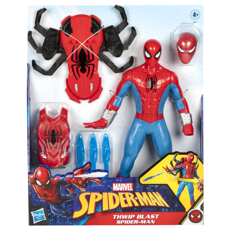Marvel Spider-Man Thwip Blast Spider-Man Action Figure with Accessories