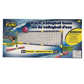 Jeu de volleyball d'eau