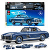 Mattel Brick Shop Hot Wheels Mercedes-Benz 300 SL Building Toy Kit (1600 Pieces), for Collectors