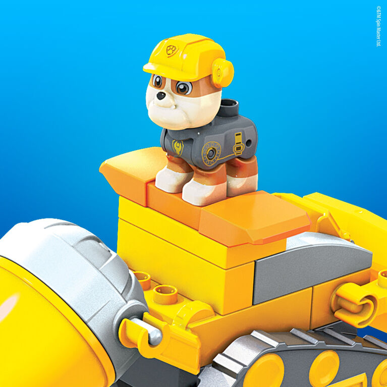 Mega Bloks PAW Patrol Rubble's City Construction Truck