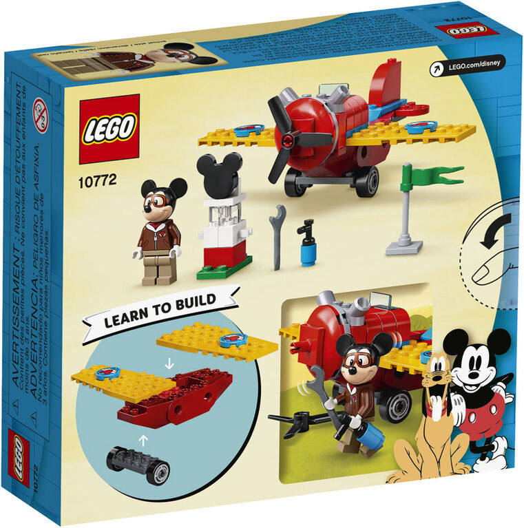 LEGO Mickey and Friends Mickey Mouse's Propeller Plane 10772 (59 pieces)