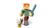 LEGO Minecraft Alex BigFig avec un poulet 21149