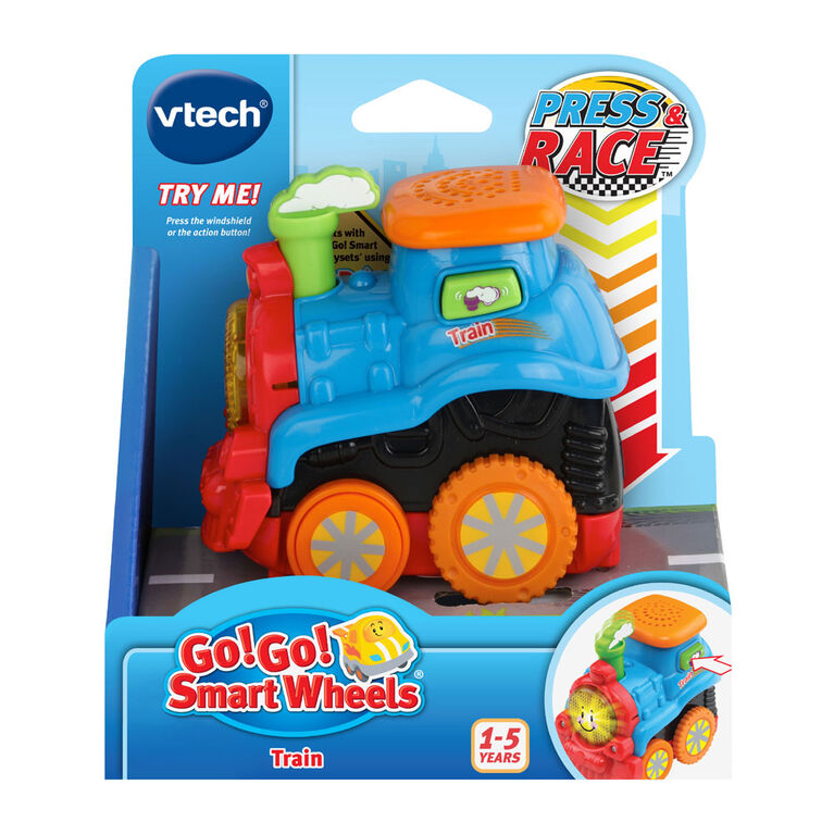 VTech Go! Go! Smart Wheels Press & Race Train - English Edition