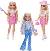 Barbie Dream Besties Festival Looks Set with Barbie "Malibu" Doll with Removable Fashions & Accessories
