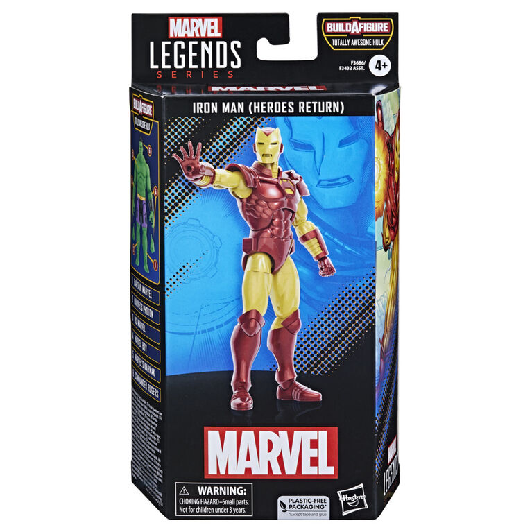 Marvel Legends Series Marvel Comics Iron Man (Heroes Return) 6-Inch Action Figures