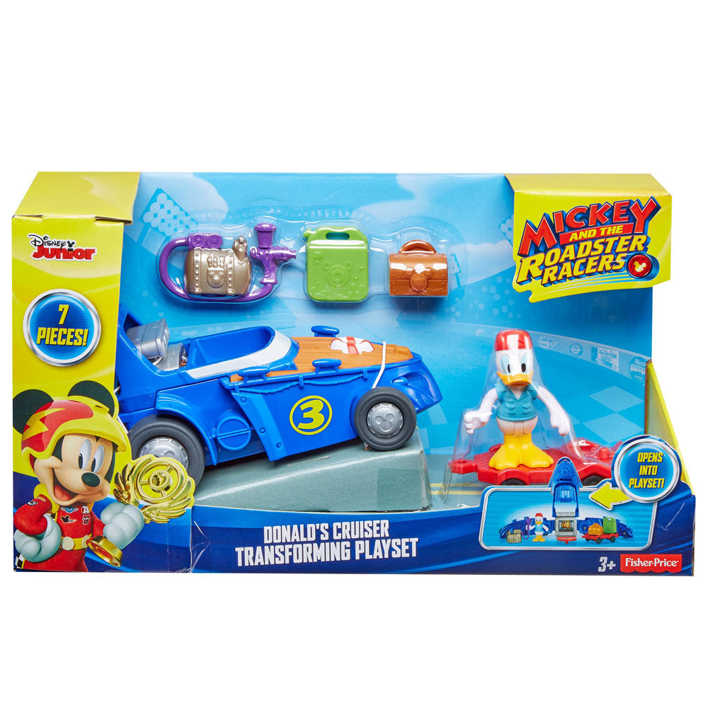 mickey and the roadster racers gas station playset