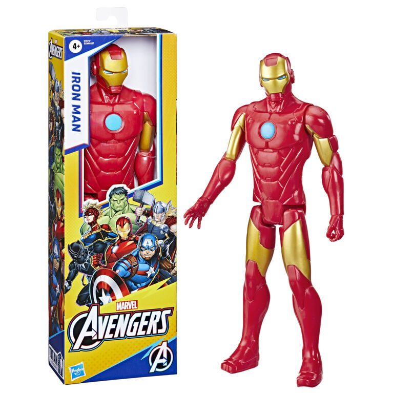 Marvel Avengers Titan Hero Series Iron Man 12 Inch Action Figure