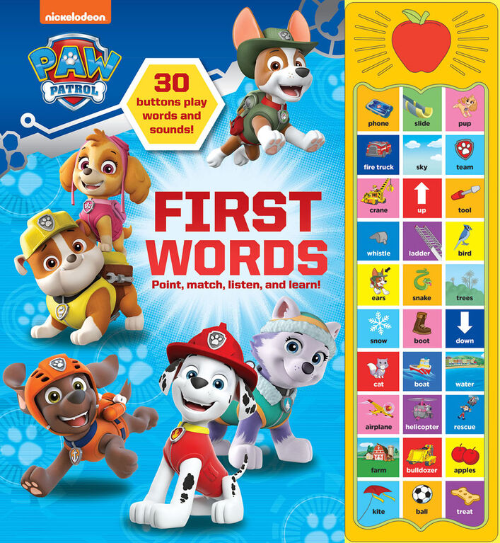 Apple Play A Sound Paw Patrol First - Édition anglaise