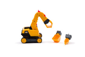 CAT Construction Power Switch Crew Excavator