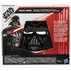 Star Wars, Pack Côté obscur Darth Vader, sabre laser, masque, figurine et accessoire