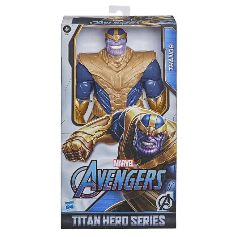 Marvel Avengers Titan Hero Series Blast Gear Deluxe Thanos Action Figure