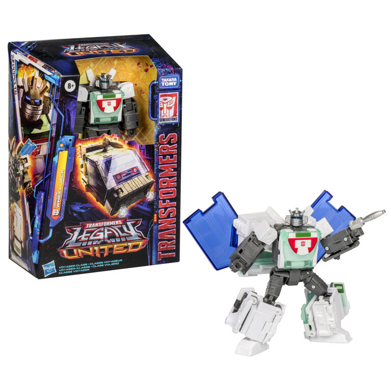 Transformers Generations Legacy United, figurine Origin Wheeljack classe Voyageur - Notre exclusivité