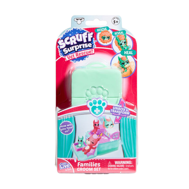 Scruff Surprise Vet Rescue Dog Grooming Set Toys R Us Canada