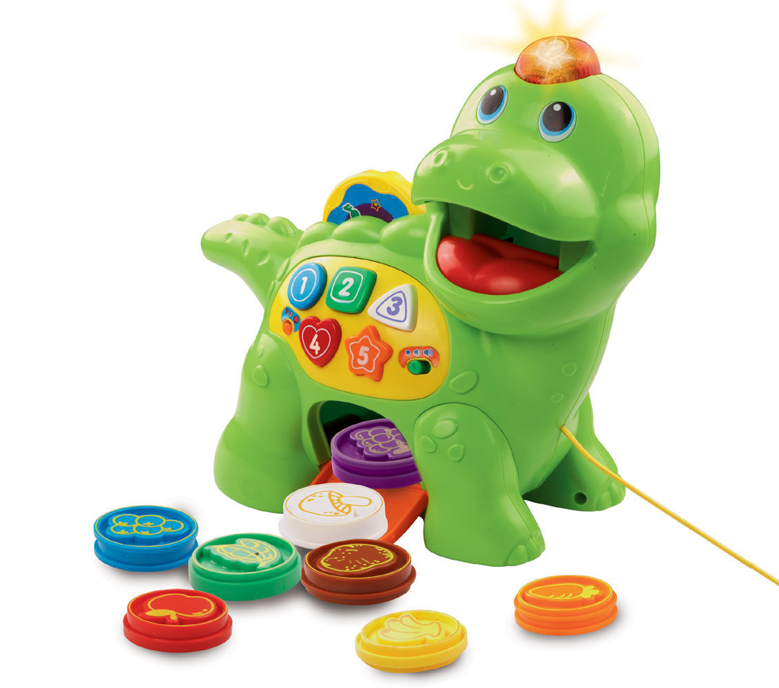 vtech chomp and count dino
