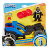 Imaginext DC Super Friends Batman Toy Rally Car with Disk Launcher and Figure, Preschool Toys