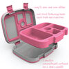 Bentgo Kids Prints Leak-Proof, 5-Compartment Bento-Style Kids Lunch Box - PINK DOTS