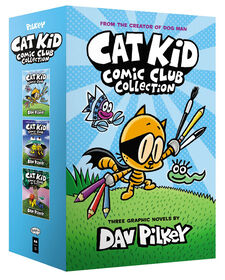 The Cat Kid Comic Club Collection: From the Creator of Dog Man (Cat Kid Comic Club #1-3 Boxed Set) - Édition anglaise