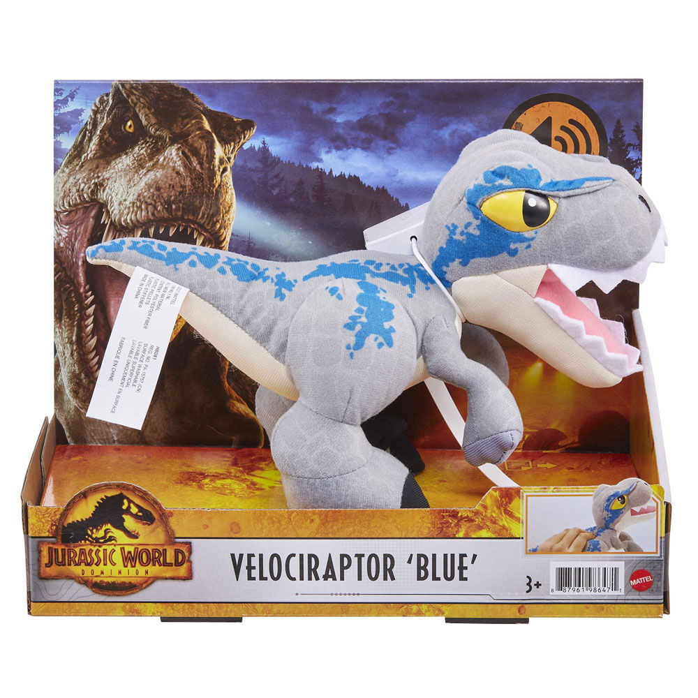 Peluche de shop blue jurassic world