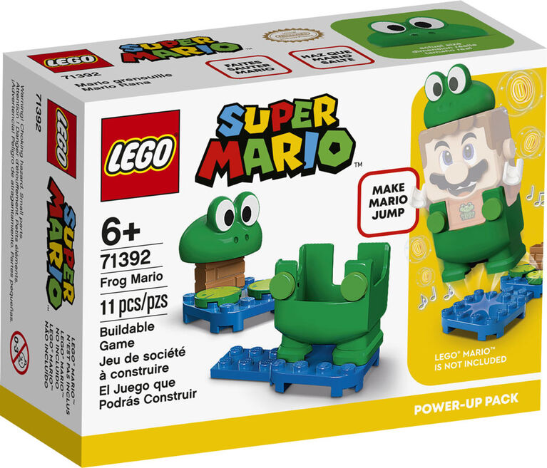 LEGO Super Mario Ensemble d'amélioration Mario grenouille 71392 (11 pièces)