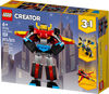 LEGO Creator 3-en-1 Le super robot 31124 Ensemble de construction (159 pièces)