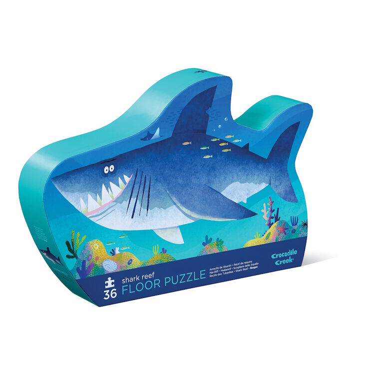 36-pc Puzzle /Shark Reef - English Edition