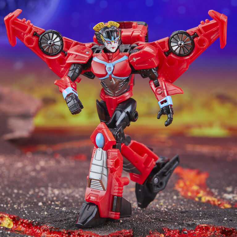 Transformers Legacy United Deluxe Class Cyberverse Universe Windblade Action Figure