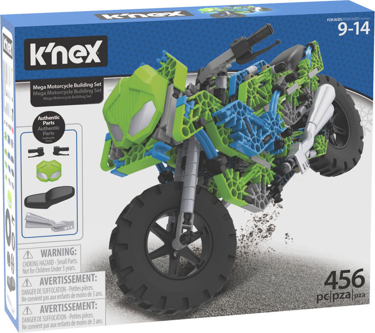 K Nex Mega Motorcycle Building Set Toys R Us Canada