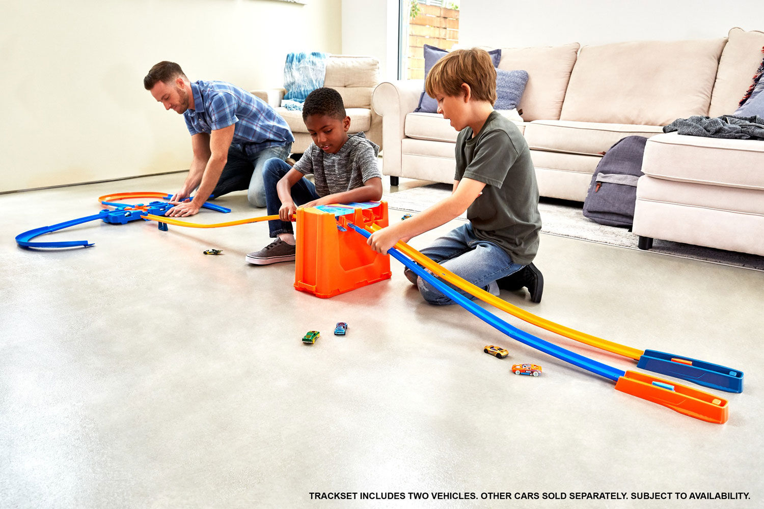 hot wheels track builder mega stunt box