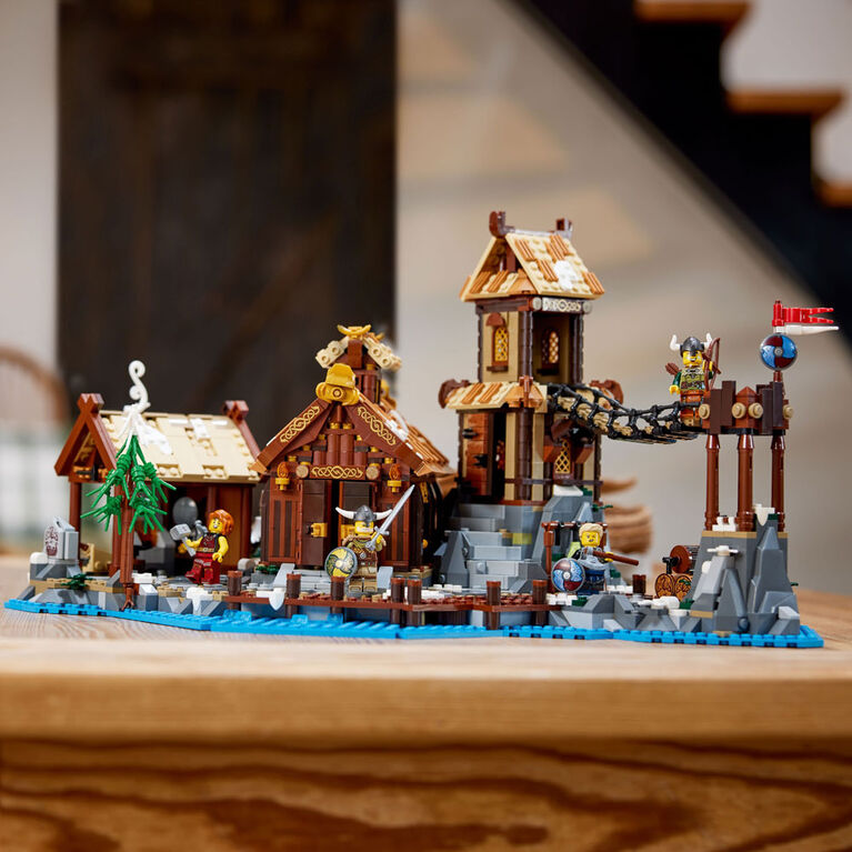 LEGO Ideas Le village viking 21343 Ensemble de construction pour adultes (2 103 pièces)