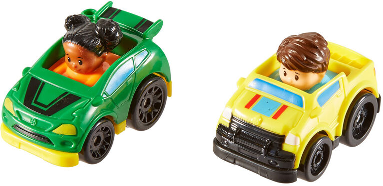 Fisher-Price Little People Pick-up Truck & Rally Car