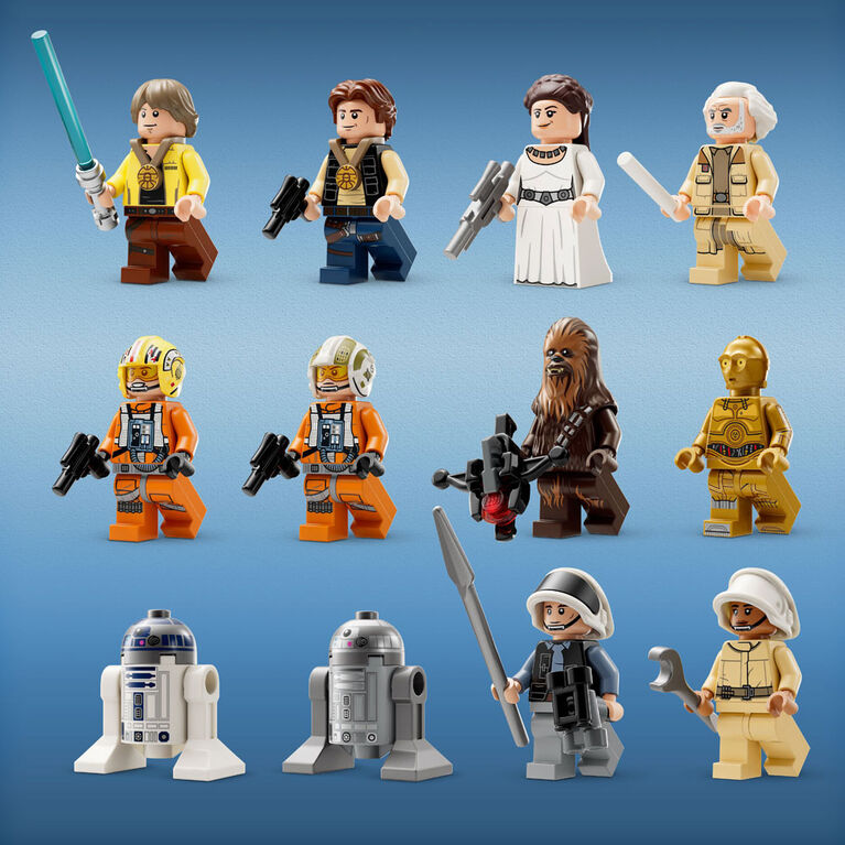 LEGOStar Wars La base rebelle Yavin 75365 Ensemble de jeu de construction (1 067 pièces)