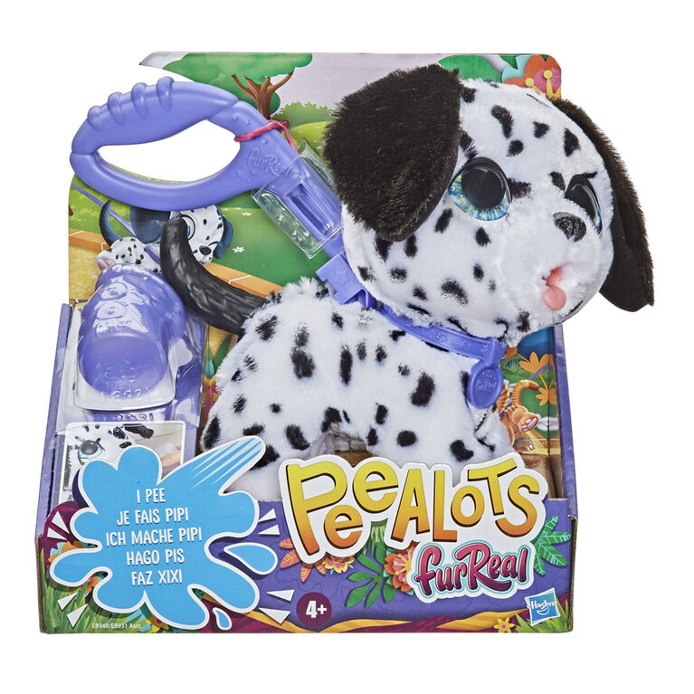 furReal Peealots Big Wags Interactive Pet Toy, Connectible Leash System