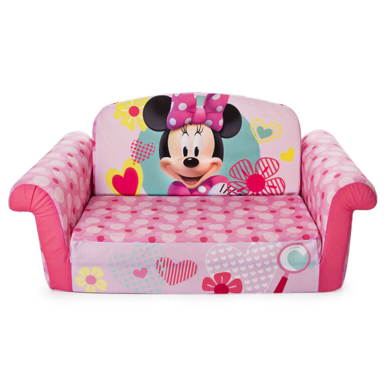 Marshmallow Furniture Children S 2 In 1 Flip Open Foam Sofa Minnie Mouse Toys R Us Canada