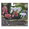 Transformers: Rise of the Beasts Movie, Beast Alliance, Beast Combiners 2-Pack Arcee Toys, 5-inch
