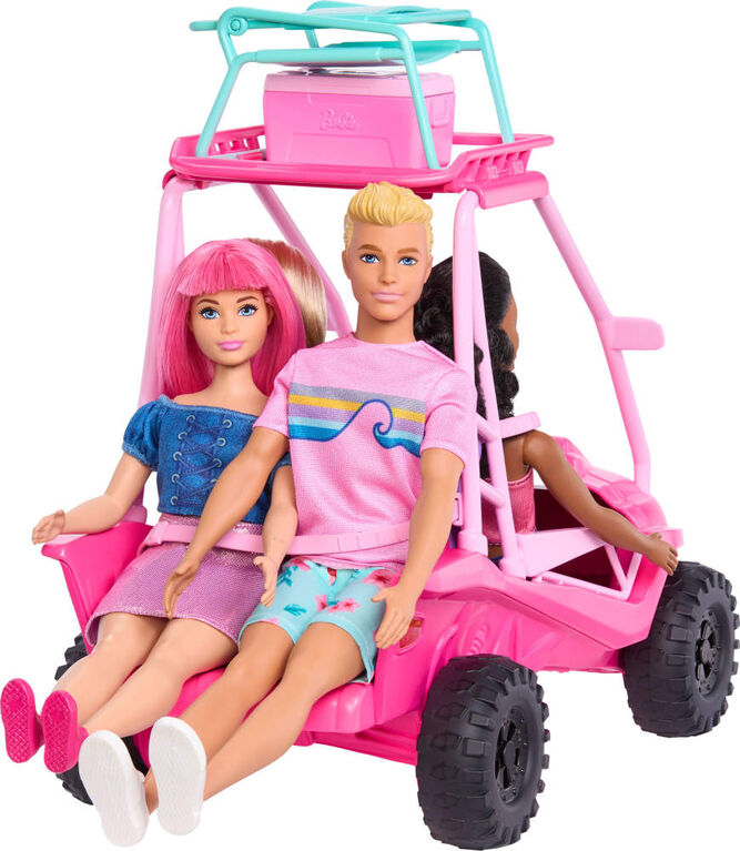 Barbie-Coffret Buggy Les Mystères de Barbie: Détectives de Plage