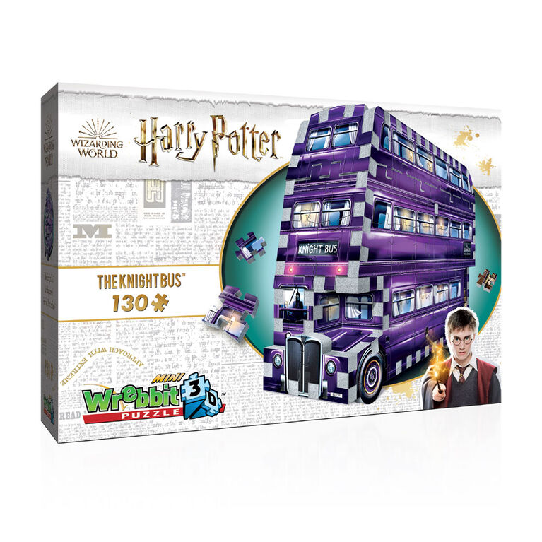 Wrebbit3D/Harry Potter The Knight Bus Mini 3D Jigsaw Puzzle