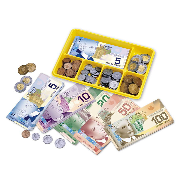 Canadian Currency X-Change Math Set