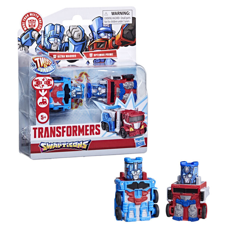 Transformers Swapticons Optimus Prime and Ultra Magnus Action Figures