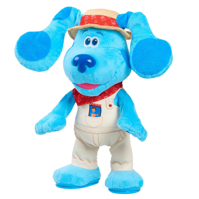 Animal En Peluche Blue's Clues et You! Bingo Blue de 36 cm (14