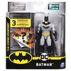 Batman 4-inch Action Figure with 3 Mystery Accessories, Mission 6