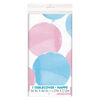 Gender Reveal Nappe en Plastique 54" x 84" - Édition anglaise